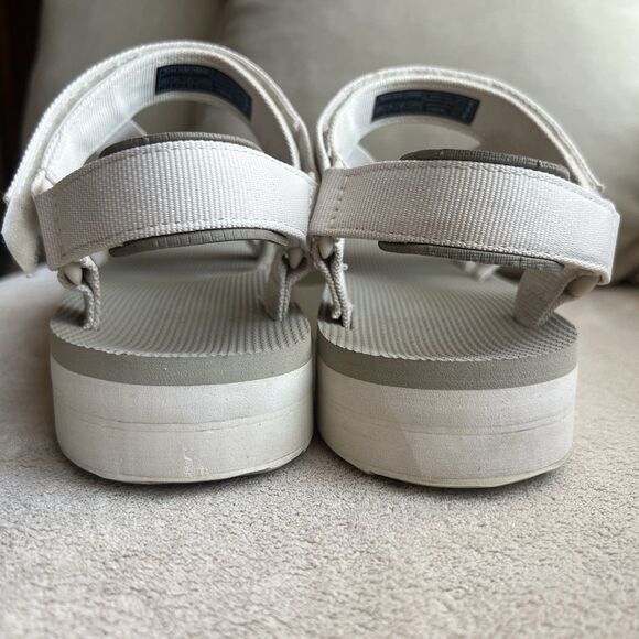 Teva Arivaca Midform Birch Cream Sandal Women 11 Comfort Adjustable Strap Casual - Picture 13 of 16